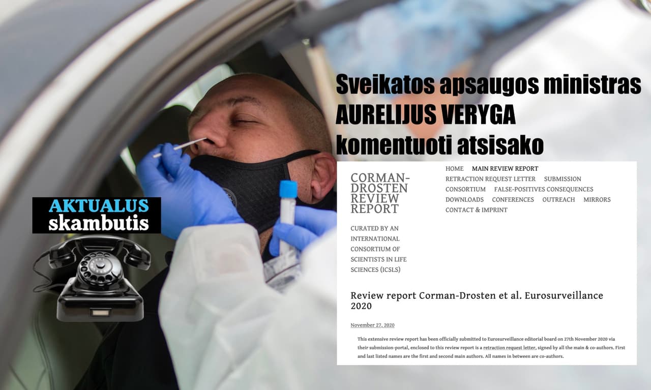 Dėl koronaviruso testų mokslininkai atskleidė skandalingus faktus