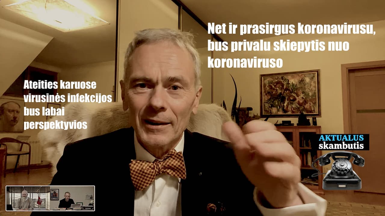 Profesorius Eduardas Vaitkus: šioj vietoj žiurkėnai esame mes