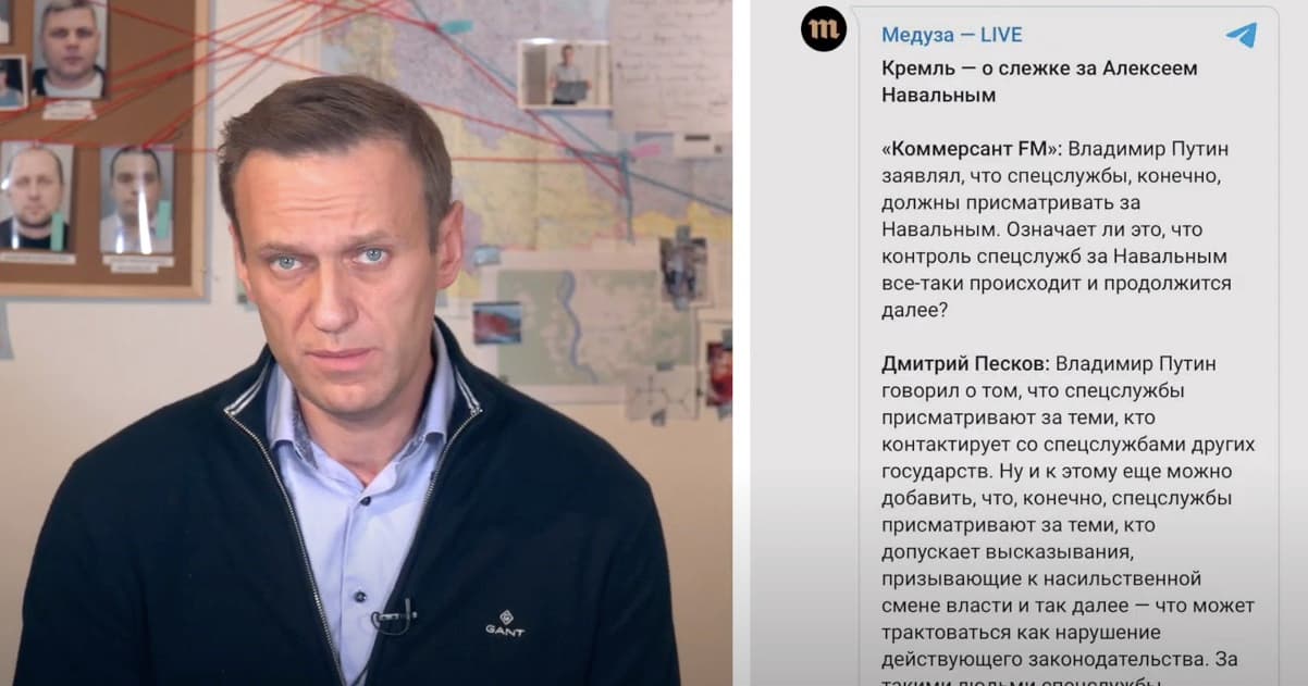 A. Navalno pokalbis su savo žudiku