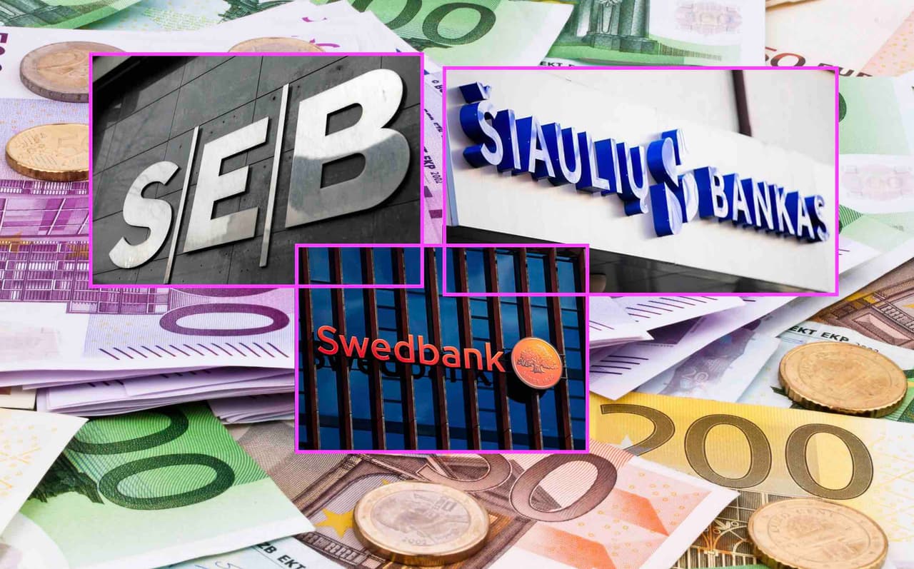Vardan didesnės gyventojų gerovės Swedbank, SEB ir Šiaulių bankai nuo naujų metų didina paslaugų įkainius