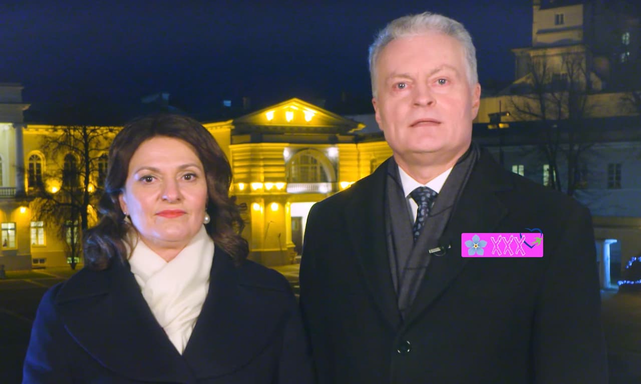 G. Nausėda ir D. Nausėdienė. Nuotr. prezidentas.lt