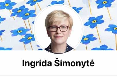 I. Šimonytė. Nuotr. facebook.com