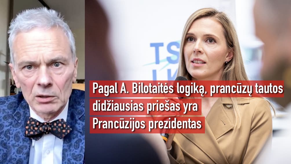 Po ministrės A. Bilotaitės raginimų teisėsaugai dėl valstybės priešų, prof. E. Vaitkaus komentaras