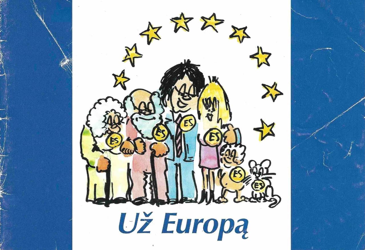 Istorinis Landsbergių bendruomenės leidinys „Už Europą“: jei nebūtume ES nariai, būtume tik menkas roplelis