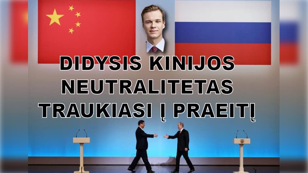Perkūnas iš giedro dangaus – Kinija prašneko apie karinės (ir ne tik) sąjungos su Rusija galimybę