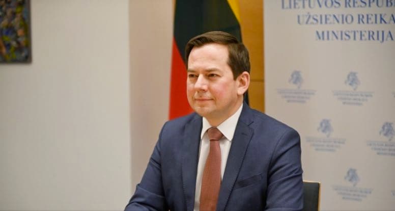 Užsienio reikalų viceministras Arnoldas Pranckevičius. Nuotr. urm.lt