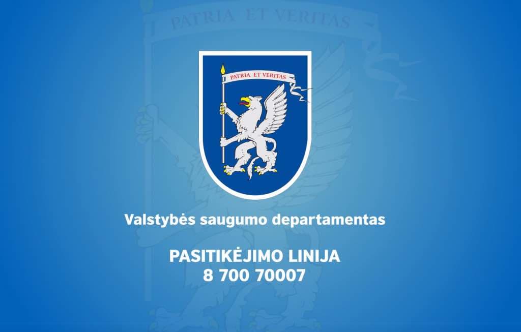 Teismas remia į kampą Valstybės saugumo deparatmentą