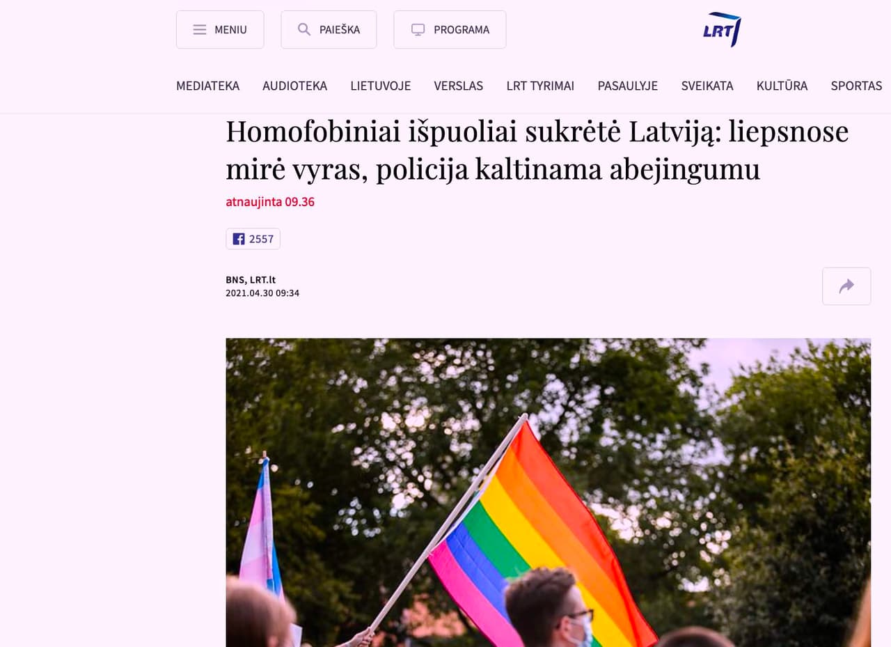 Ir vėl riebus LRT melas
