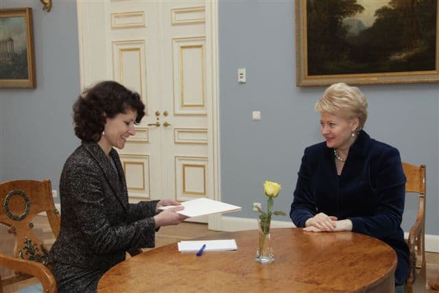 Audra Plepytė-Jara (kairėje).