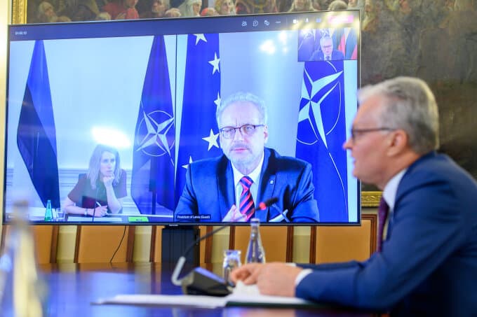 G. Nausėda: Rusija išlieka pagrindine ilgalaike grėsme ne tik Baltijos regionui, bet ir visam NATO