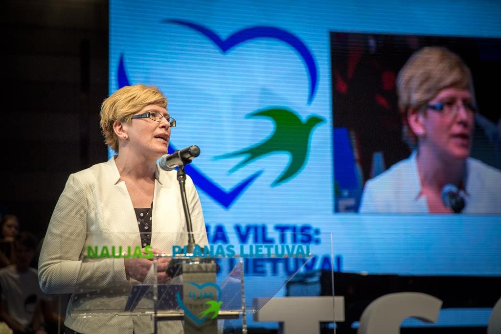 Naujų planų Lietuvai kūrėja, premjerė Ingrida Šimonytė. Nuotr. facebook.com