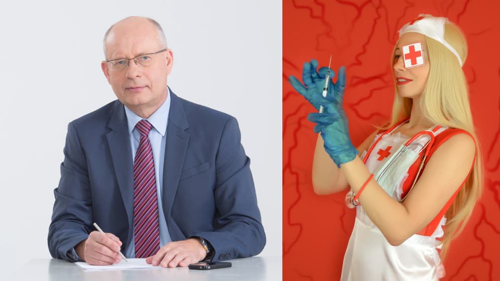 G. Vagnorius (kairėje)