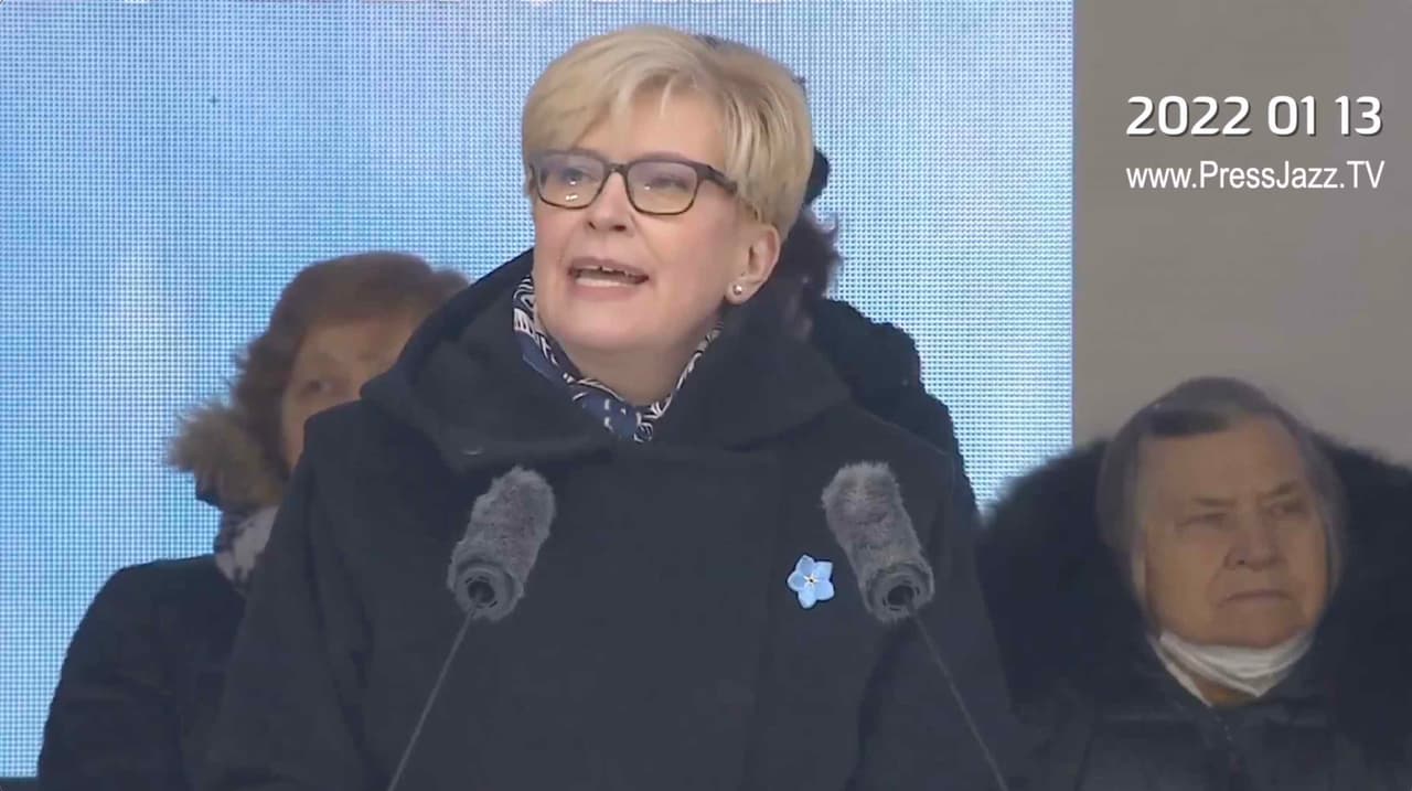 Istorinė nuo tautos apsitvėrusios premjerės I. Šimonytės kalba