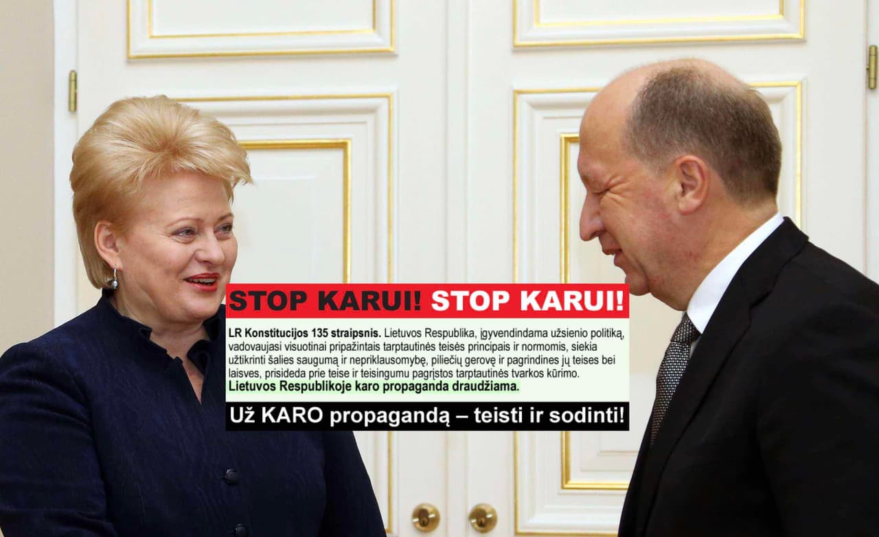 Lietuvos lyderiai ragina nedelsti – karą sustabdyti gali tik karas