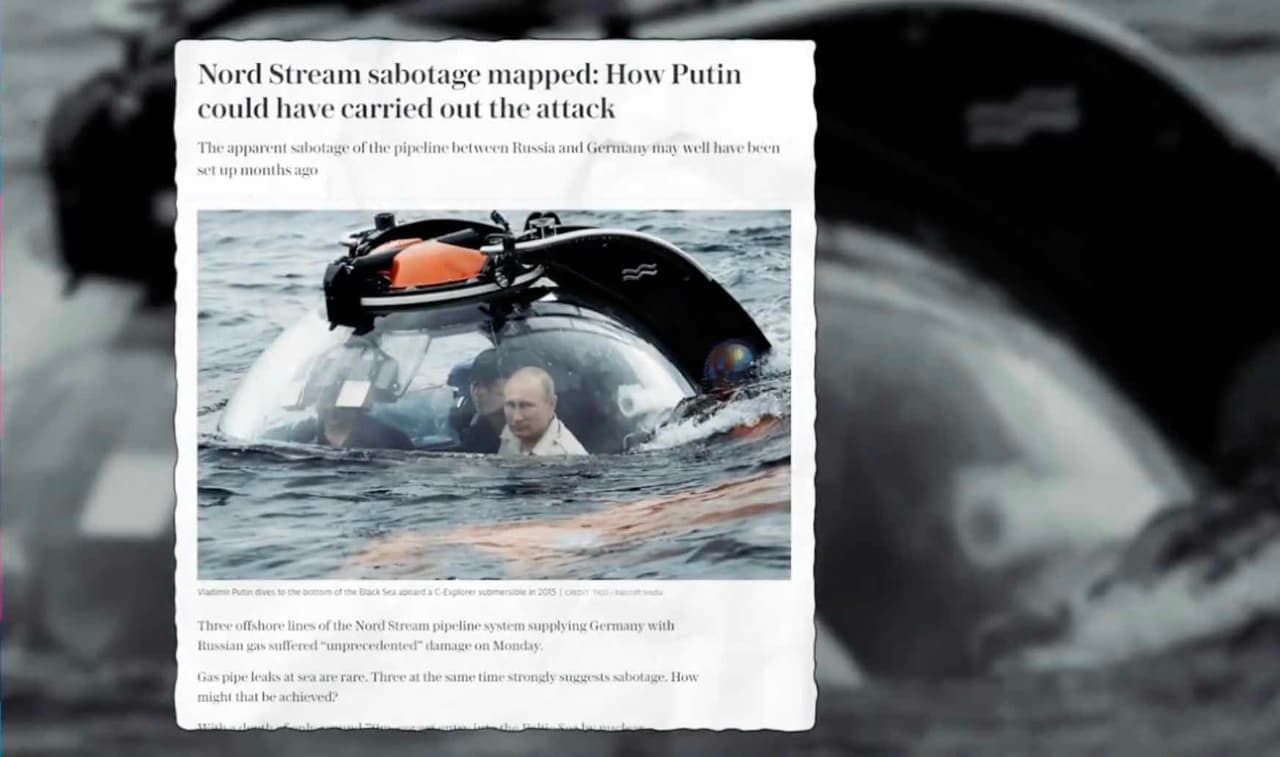 „The Telegraph“ atskleidė, kas susprogdino „Nord Stream“