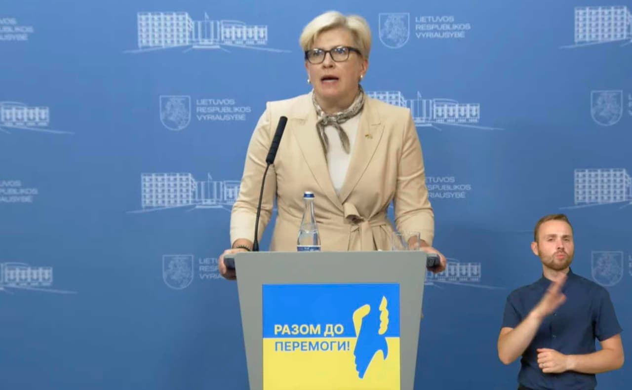 Šimonytė ragina išlaikyti vienybę ir atlaikyti žiemą