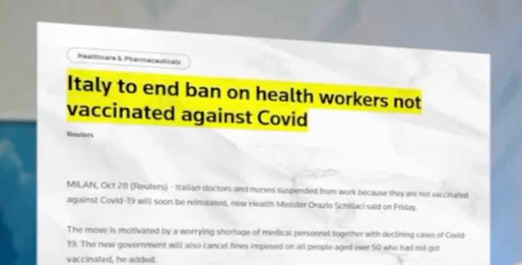 Italija žengė žingsnį atgal kovoje su COVID-19, o Ukrainai vakcinomis altruistiškai padeda Vakarai
