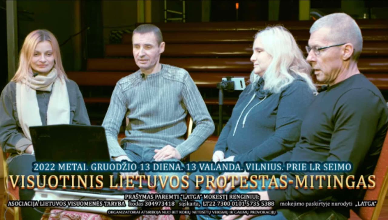 Vilniuje vyks lūžio taškas – didžiulis visuotinis protestas-mitingas