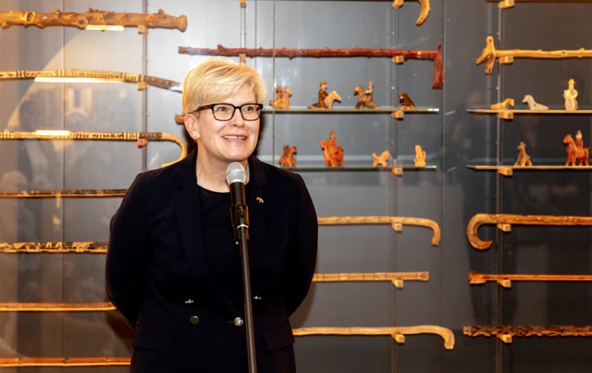 Šimonytė pranešė, kad Vilnius išsaugojo Gedimino laiškų dvasią