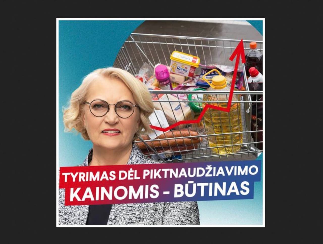 Socialdemokratė Budbergytė pakilo į ryžtingą kovą prieš verslininkų godumą