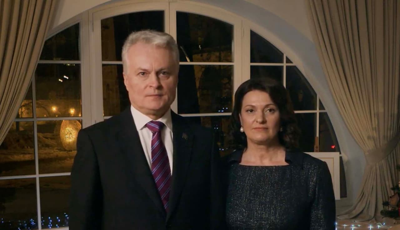 Visus metus lauktas Nausėdos sveikinimas nuskambėjo