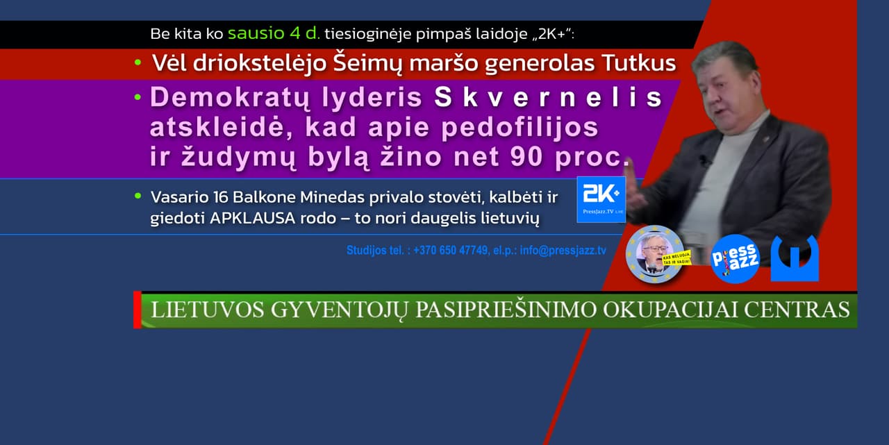 Generolas Tutkus geriau jaučiasi Vakarų bloke, nes gali išvažiuot pailsėt į Turkiją, Egiptą