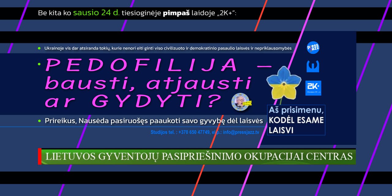 Visuomenė per ilgai toleravo visas tas PEDOFILIJOS apraiškas, įsitikinęs garsus socialdemokratas