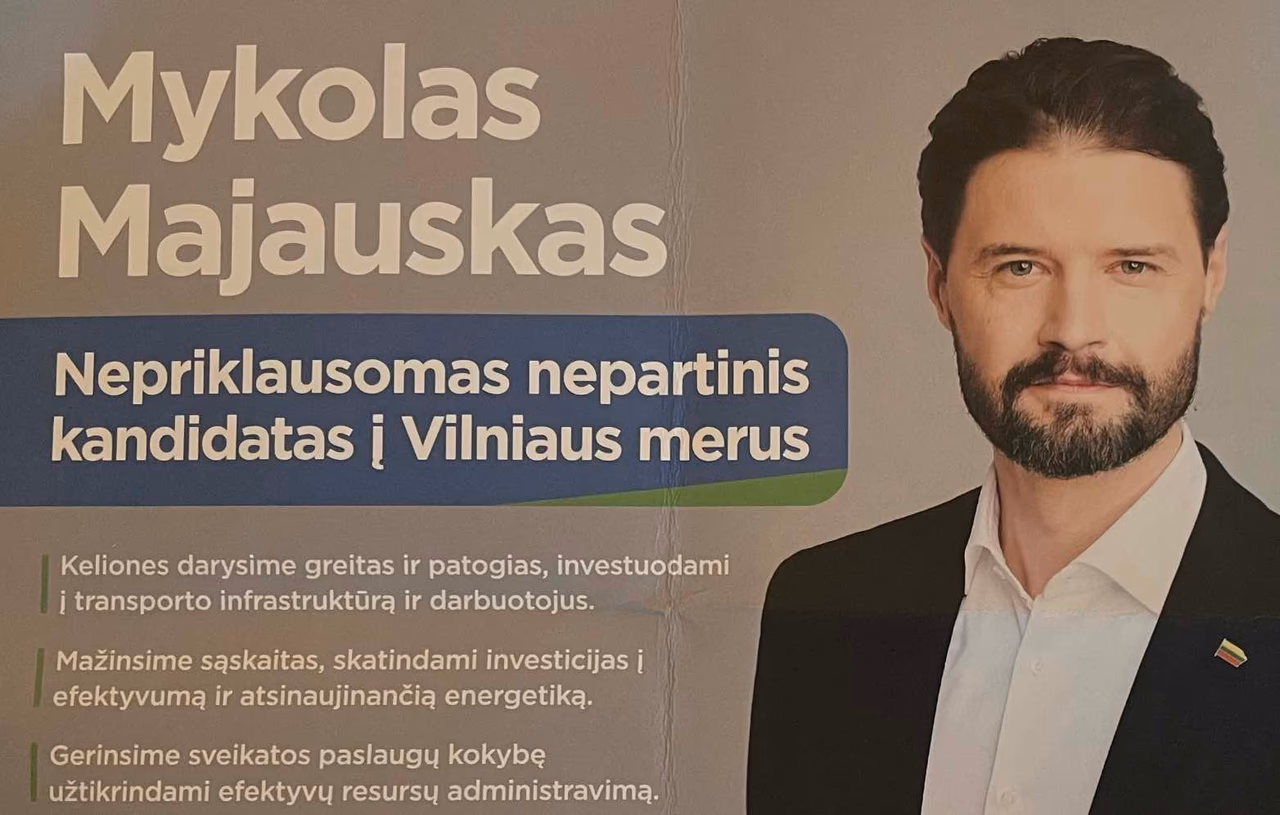 Net garsus liberalas rinkimuose remia ne liberalą, o Majauską – nori būti laimėtoju