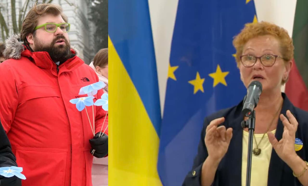 Nijolė Oželytė (dešinėje) visada neabejingai žiūri į valstybėje kylančias problemas ir kiekvienu atveju išsako savo svarią nuomonę.