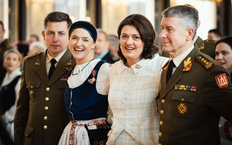 Nausėdienė padėkojo birutietėms už šeimų stiprinimą ir paramą sužeistiems Ukrainos kariams