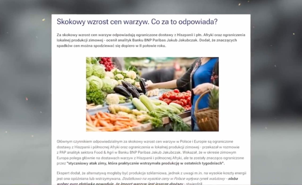 Lenkijoje daržovės brangsta