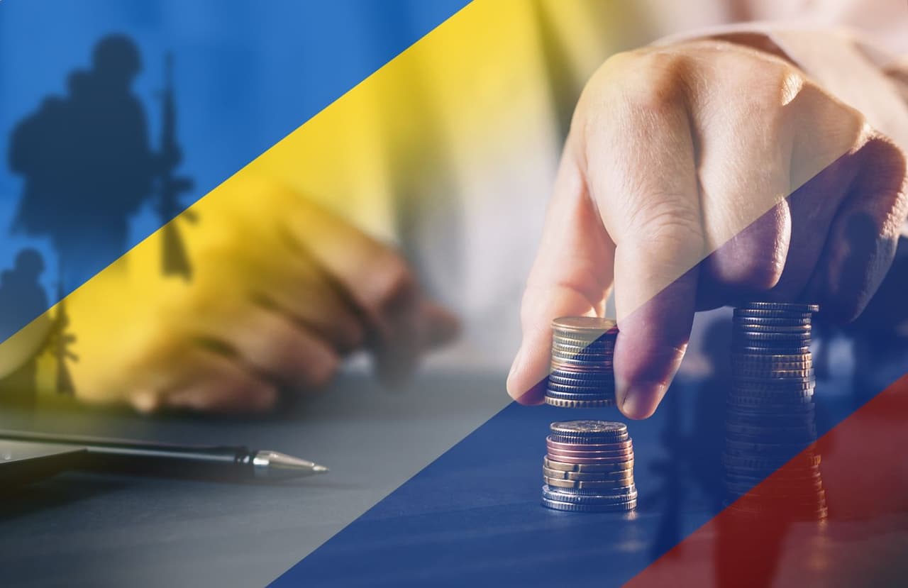 Rusijos perimtų Ukrainos telkinių vertė siekia 12,4 trilijono JAV dolerių