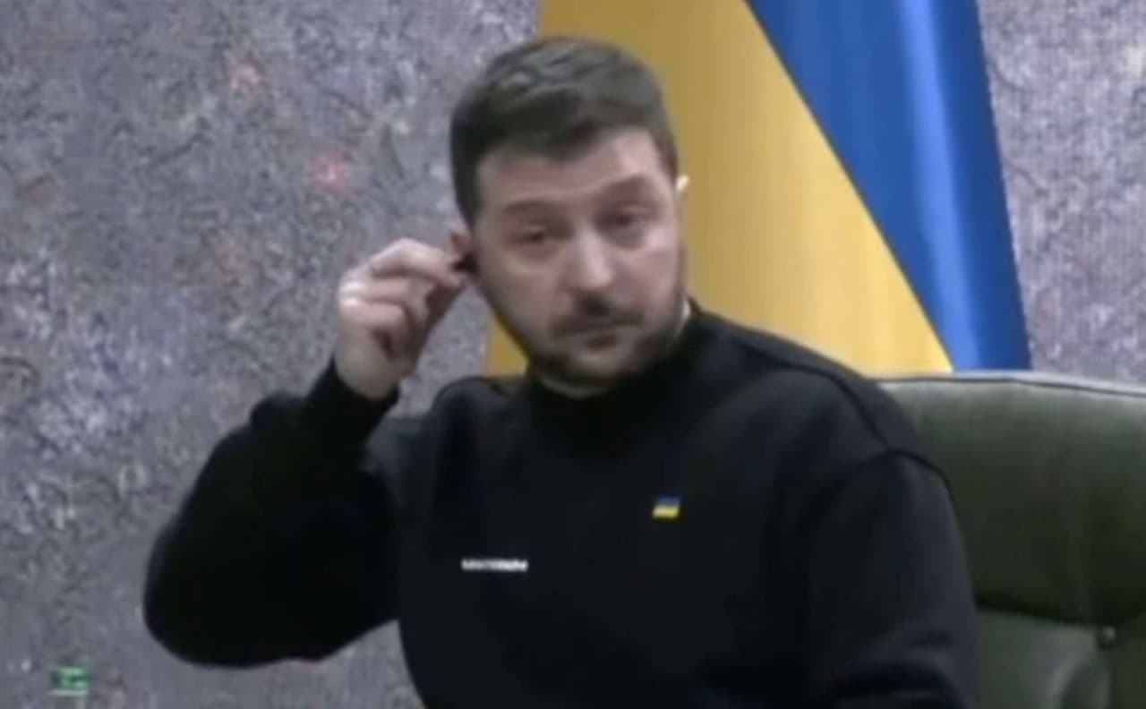 Rusų kalbą Ukrainos prezidentas Vladimiras Zelenskis jau pamiršo