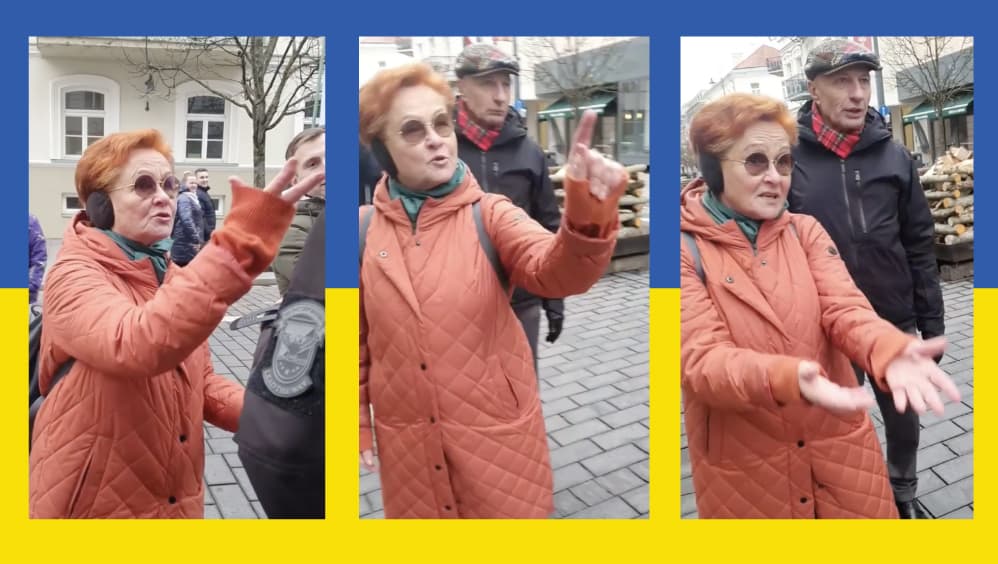 **Akimirkos, kaip N. Oželytė Vilniaus centre pričiupo beveik žydą maršistą, kuris bandė apsimesti lietuviu.**
