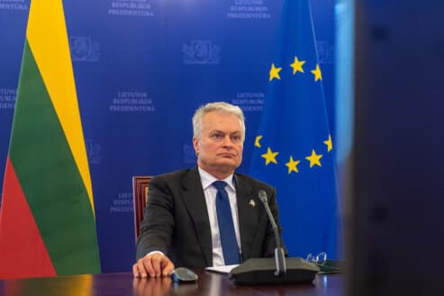 Nausėdos dėmesys Ukrainai ir Moldovai