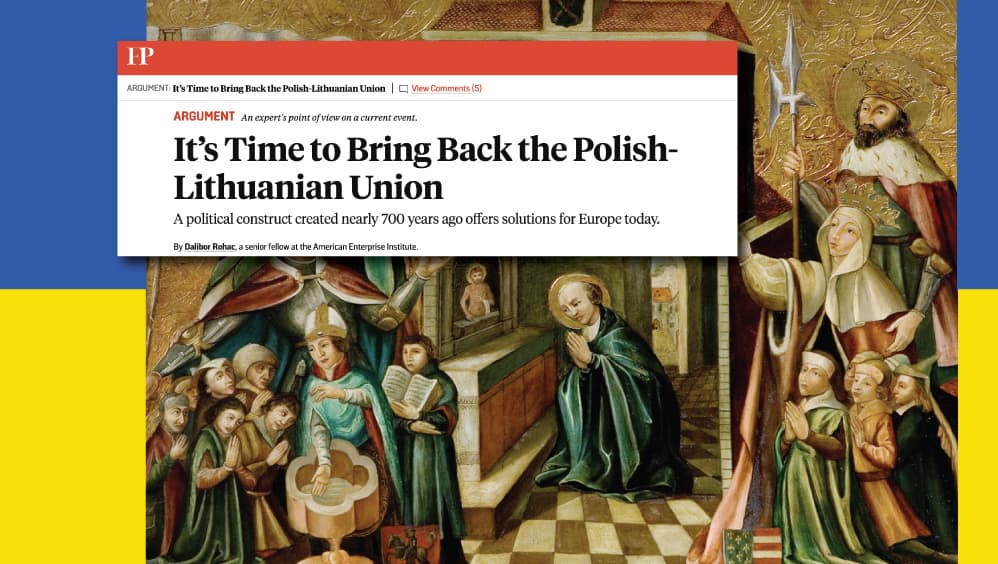 Laikas atkurti Lenkijos ir Lietuvos uniją (Lietuvos ateitis matoma slavų tautų šeimoje)