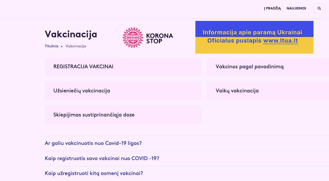 Per parą koronavirusas Lietuvoje nužudė du žmones – nedelskite revakcinuotis