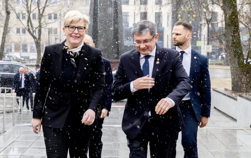 Lietuva yra pasiruošusi stiprinti paramą Moldovai, pranešė Šimonytė