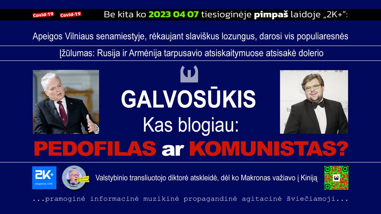 Kas ir kodėl grasina Nausėdai?