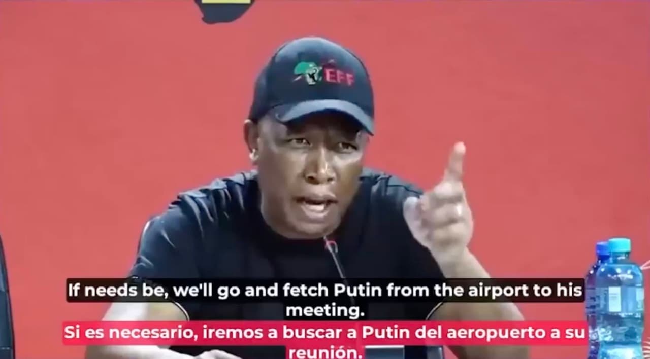 Skandalas: Putinas yra laukiamas Pietų Afrikos Respublikoje