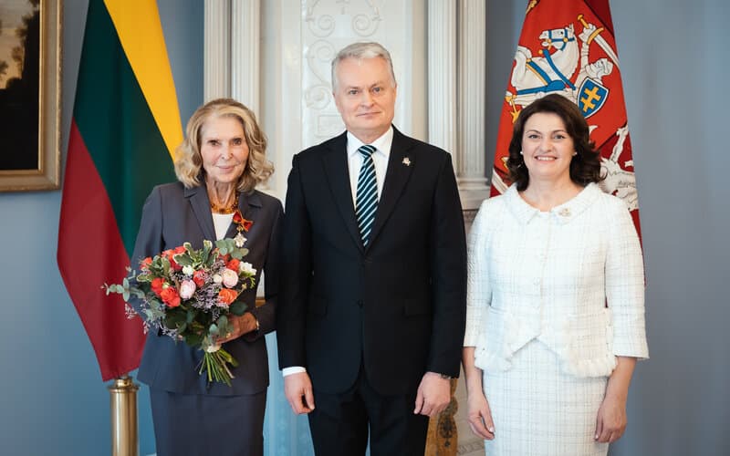 Nausėdienė su Kazickas be kita ko aptarė ir Vilniuje veikiančio Ukrainos centro veiklą