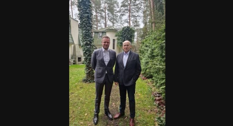 Saugumo garantijas Ukrainai ir sankcijas Rusijai G. Landsbergis aptarė su lenku