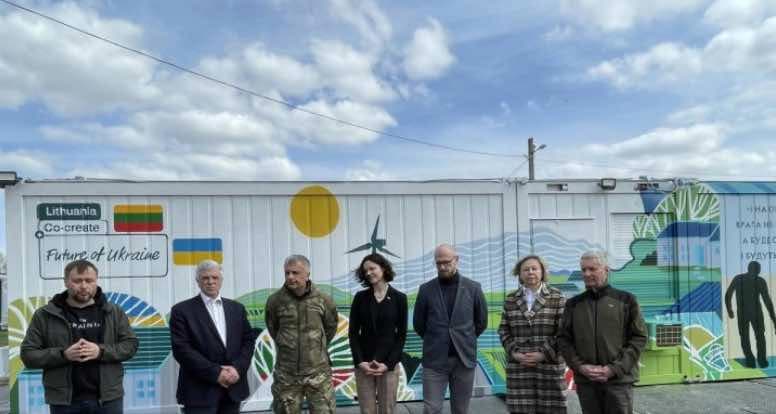 Lietuva demonstruoja lyderystę vykdant Ukrainos atstatymą