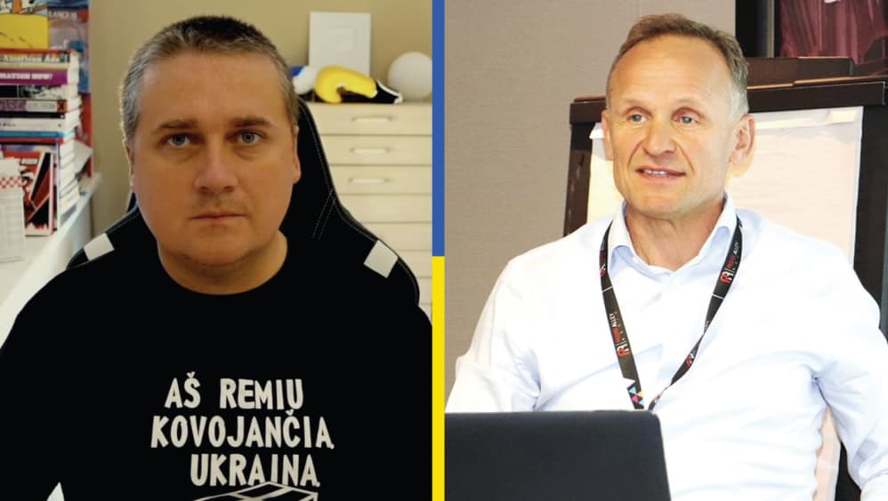 Skirmantas Malinauskas ir Rimas Jankūnas nusiteikę konstruktyviai