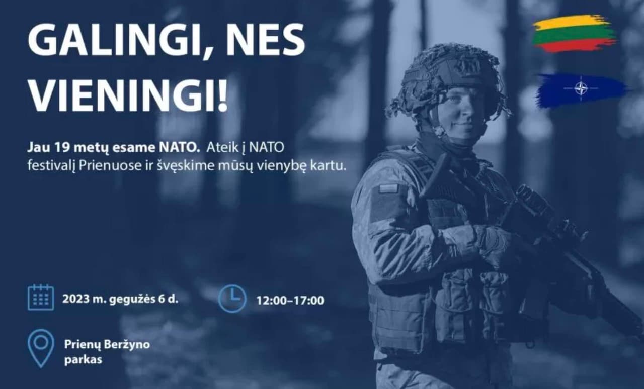 Prienus linksmins NATO festivalis