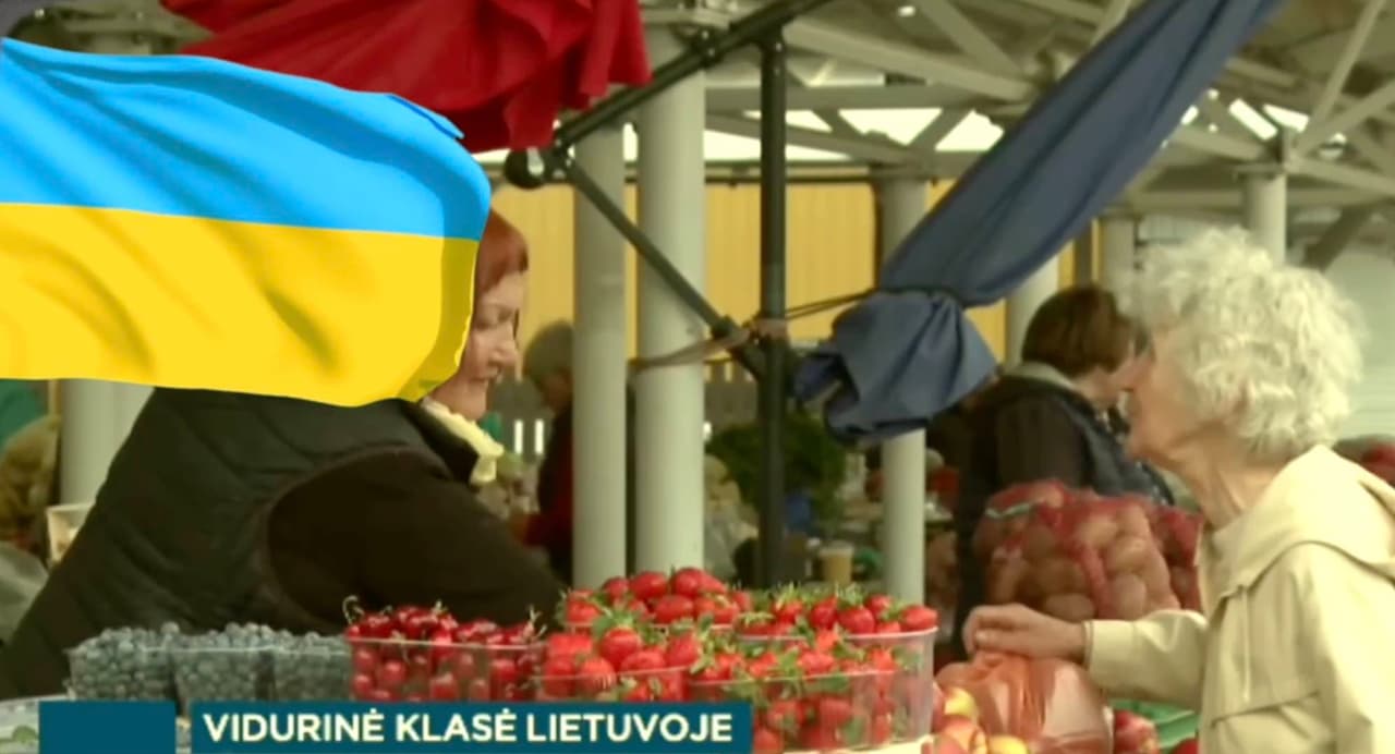 Ne visi gausūs Lietuvos viduriniosios klasės atstovai išgali turguje nusipirkti šviežių uogų