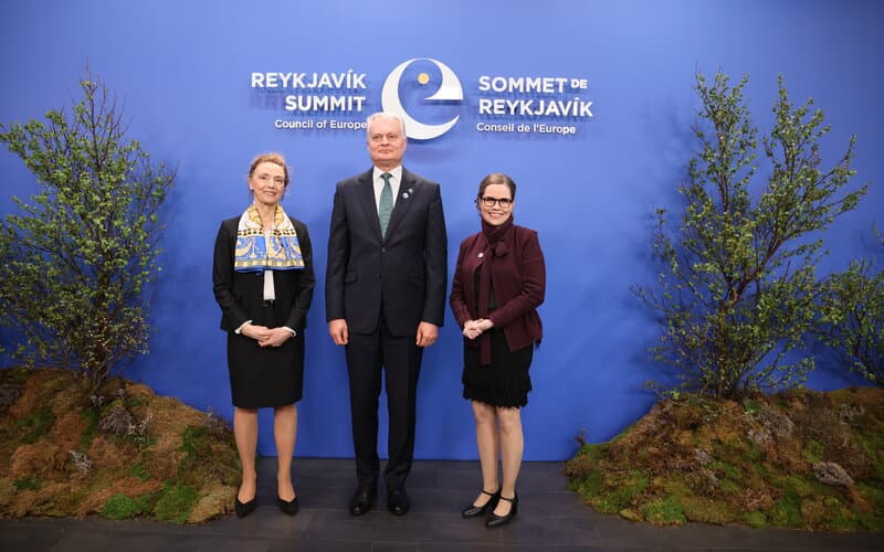 Nausėda sieks, kad Rusija sumokėtų už per karą padarytą žalą Ukrainai
