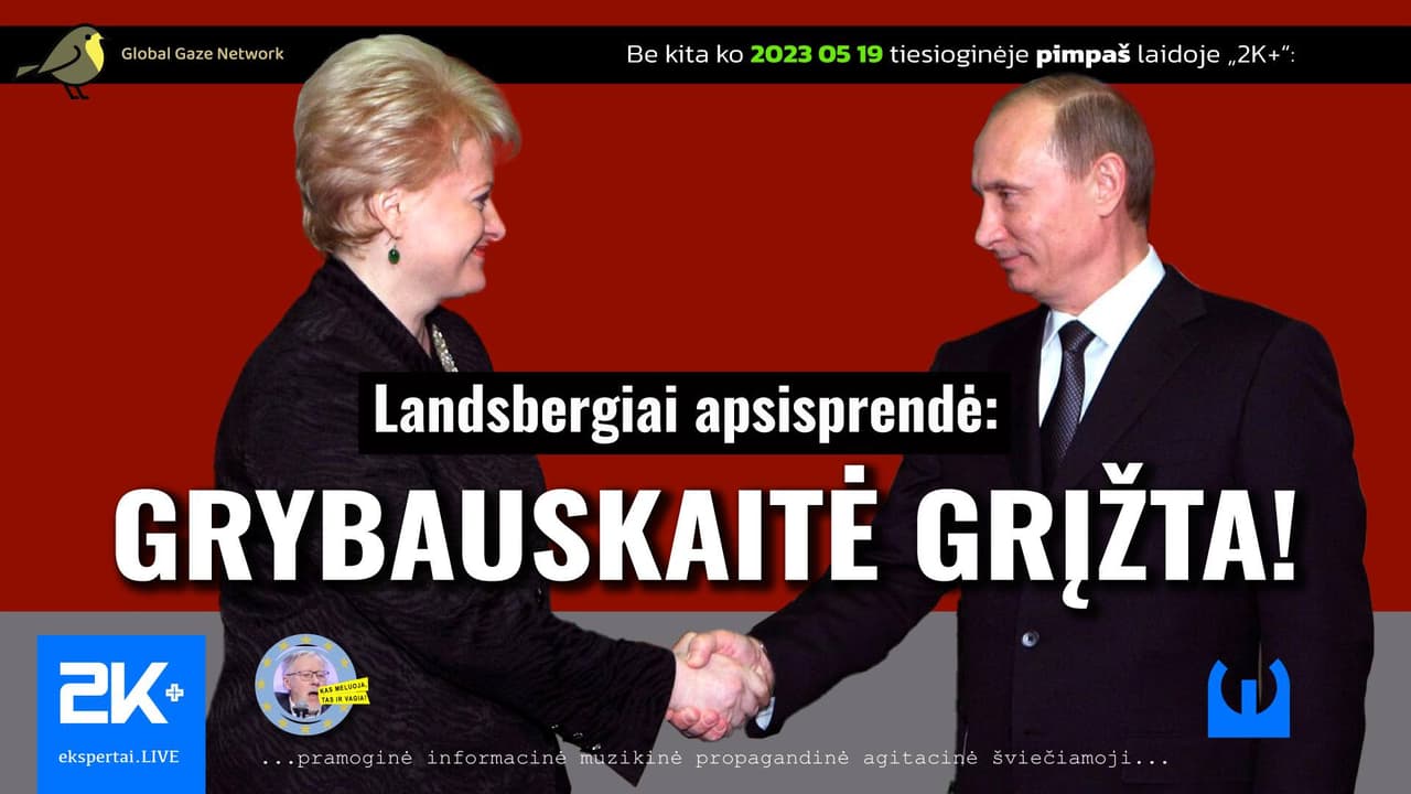 Nykokas projektas „korupcija savivaldybėse” – Grybauskaitės sugrįžimo į Prezidentūrą uvertiūra