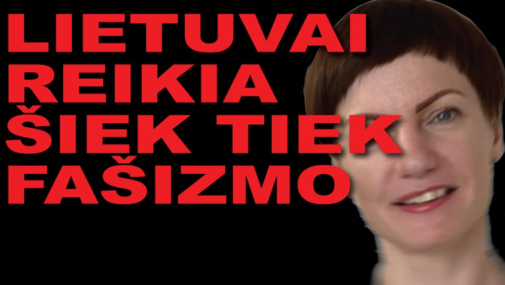 Lietuvai reikia šiek tiek fašizmo (sankcijos nenorintiems savanoriškai vakcinuotis būtinos)