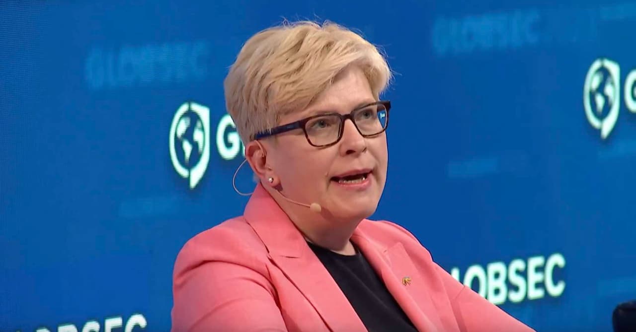 Istorinėje diskusijoje Šimonytė atkreipė dėmesį, kad tiesa blokuojama, o dezinformacija sklinda